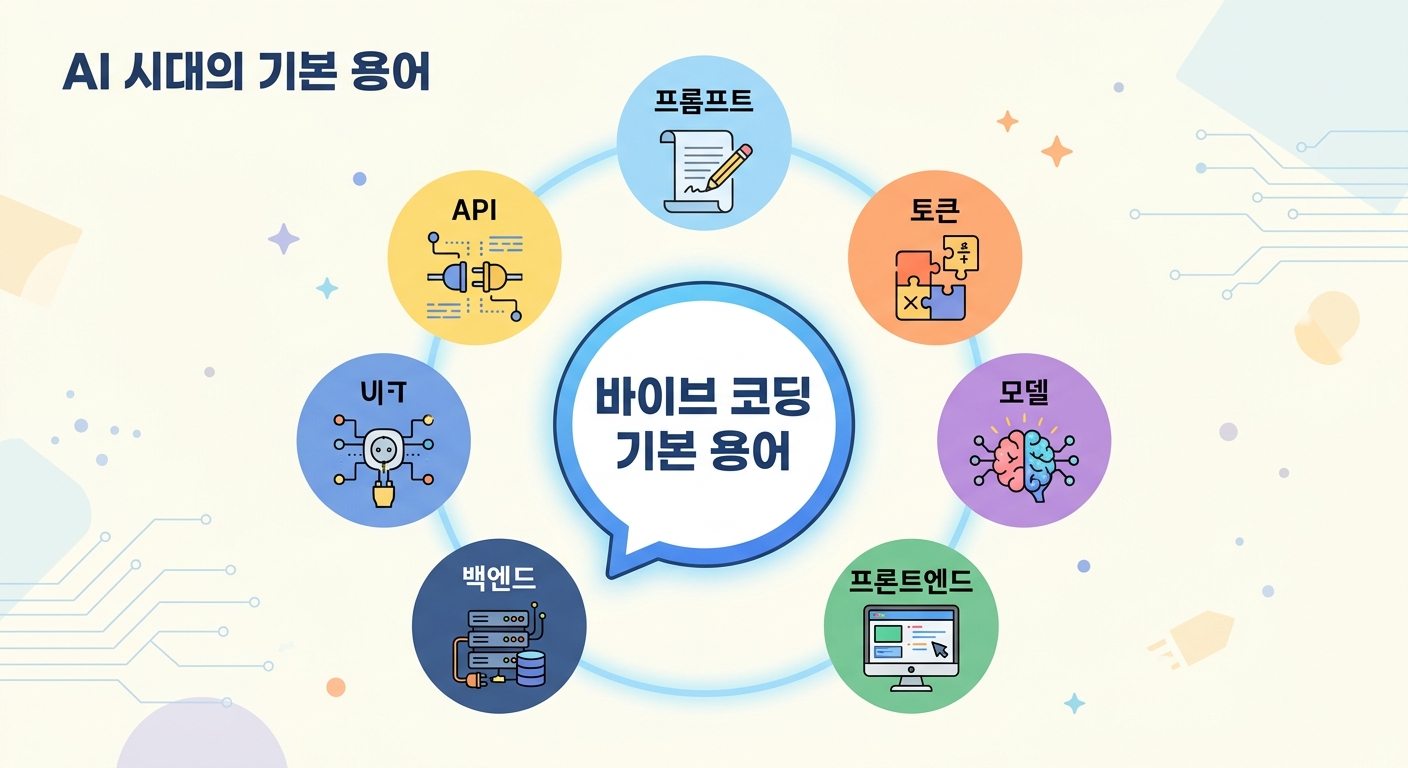 AI 시대의 기본 용어 — 바이브 코딩에 필요한 6가지 핵심 개념